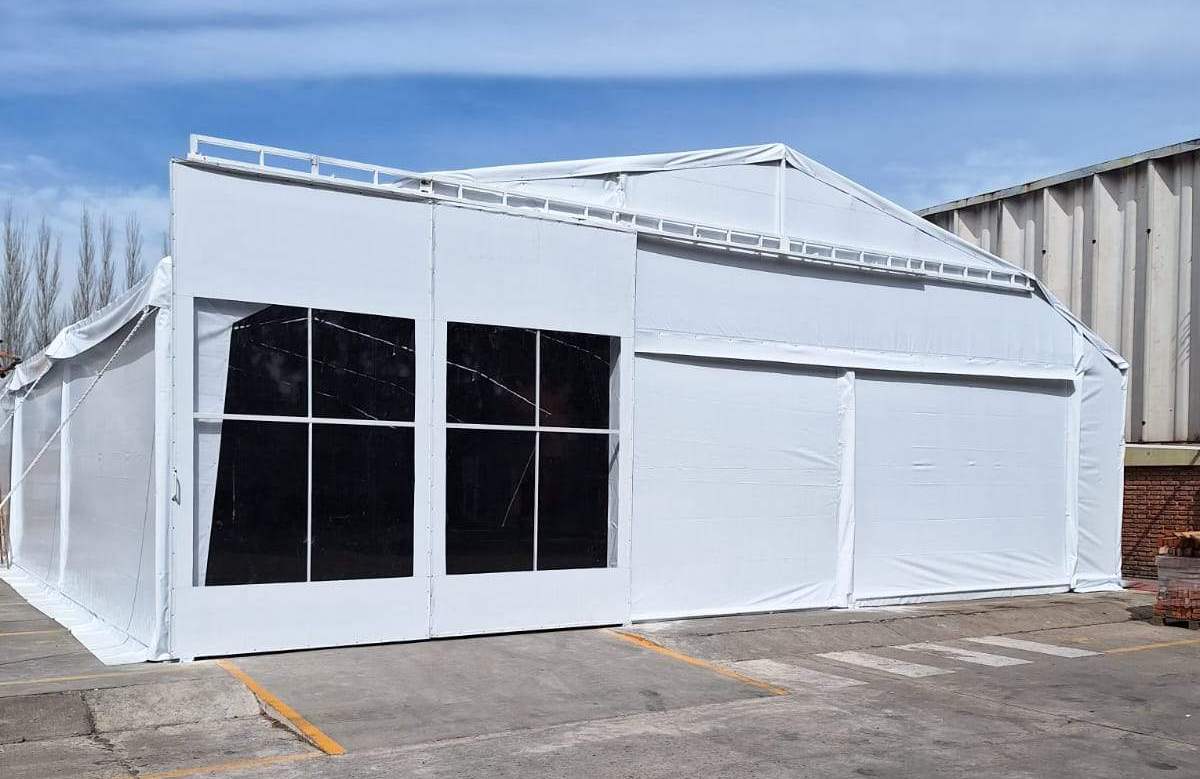 Carpa transparente eventos